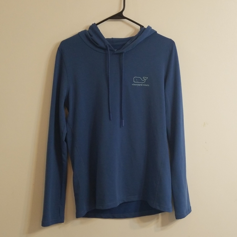Long-Sleeve Whale Tail Performance Hoodie